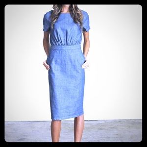 Clad & Cloth - Chambray Dress